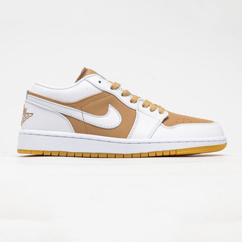 جردن وان همپ وایت Jordan 1 Low Hemp White