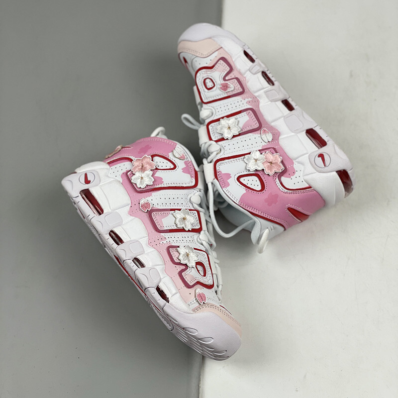 nike air more uptempo rose