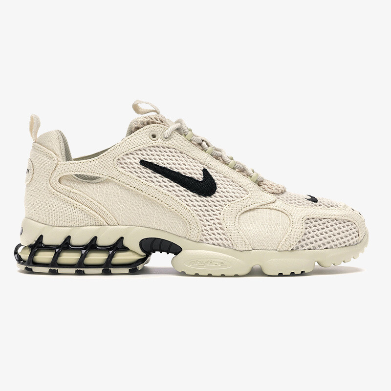 نایک ایر زوم اسپیریدون استوسی Nike Air Zoom Spiridon Cage 2 Stussy Fossil