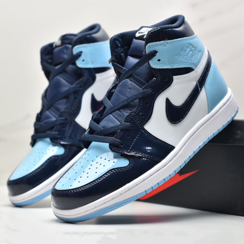 نایک جردن وان Jordan 1 Retro High UNC Patent