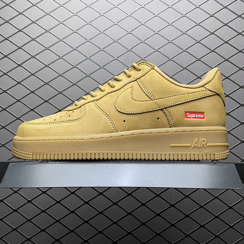 نایک ایرفورس وان سوپریم Nike Air Force 1 Low Supreme Wheat
