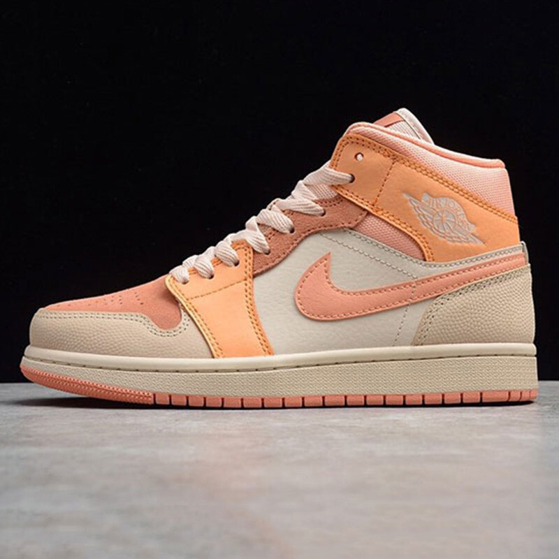 جردن وان اَپریکات اورِنج Jordan 1 Mid Apricot Orange