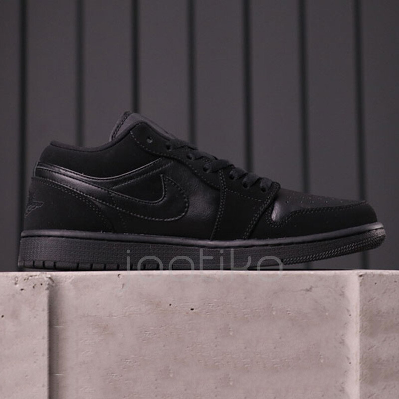 جردن وان تریپل بلک Jordan 1 Low Triple Black