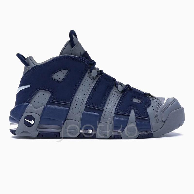 نایک ایر مور آپتمپو Nike Air More Uptempo Cool Grey Midnight Navy