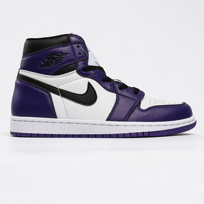 جردن وان کورت Jordan 1 Retro Court Purple White بنفش