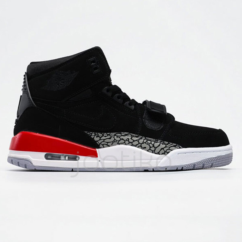 نایک جردن لگسی Jordan Legacy 312 Black Fire Red