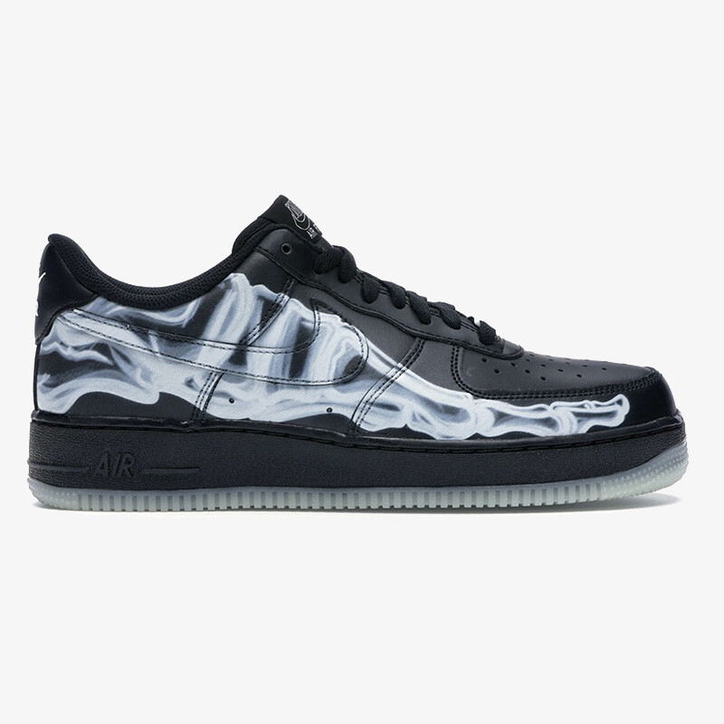 نایک ایرفورس وان اسکلتون Nike Air Force 1 Low Skeleton Halloween