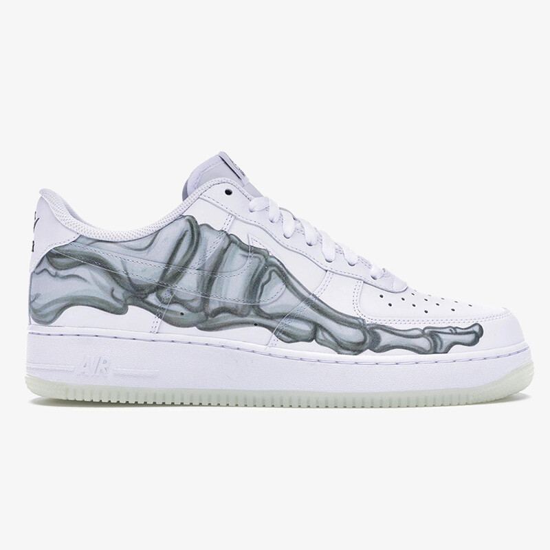 نایک ایرفورس وان اسکلتون Nike Air Force 1 Low Skeleton Halloween