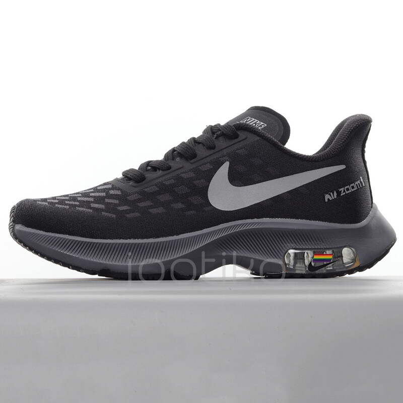 نایک ایرزوم وین فلو Nike Air Zoom Winflo 1 Black Silvery Grey