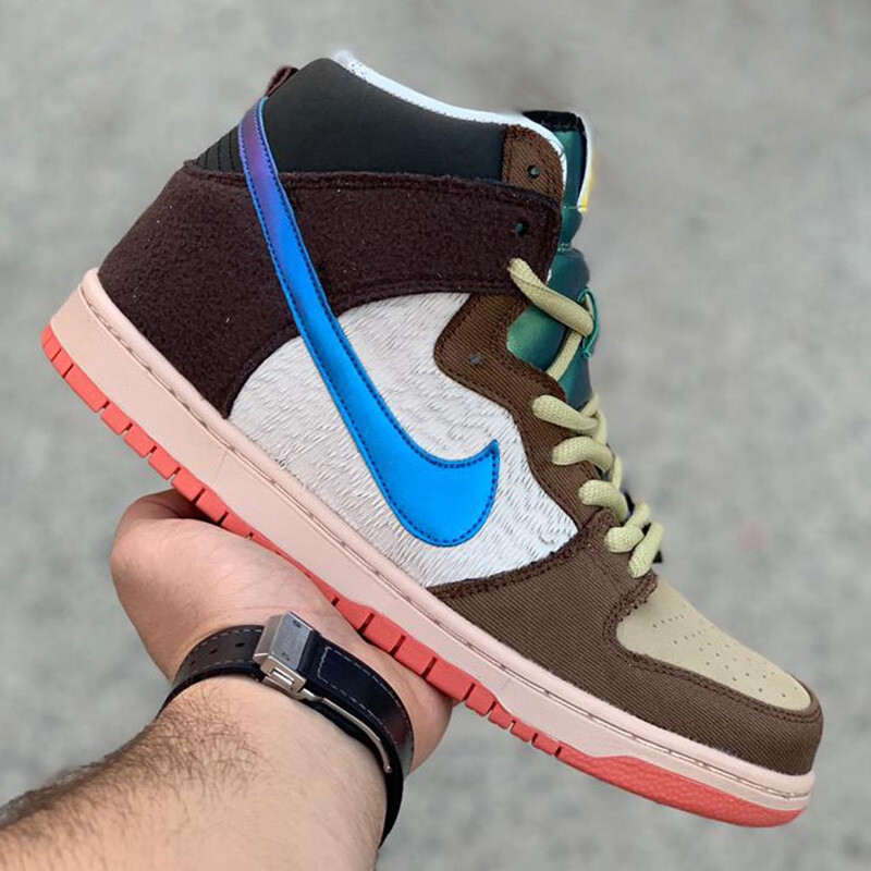 نایک اس بی دانک کانسِپتس تدانکن Nike SB Dunk High Concepts Turdunken