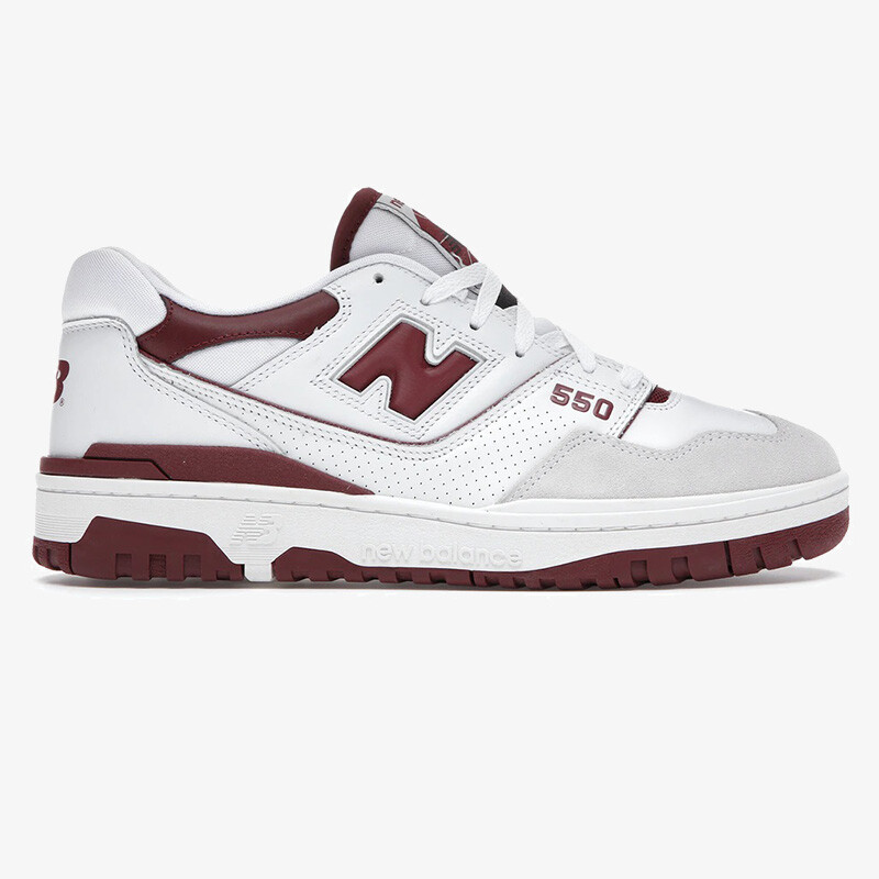 کفش نیوبالانس 550 New Balance 550 Sea Salt Burgundy