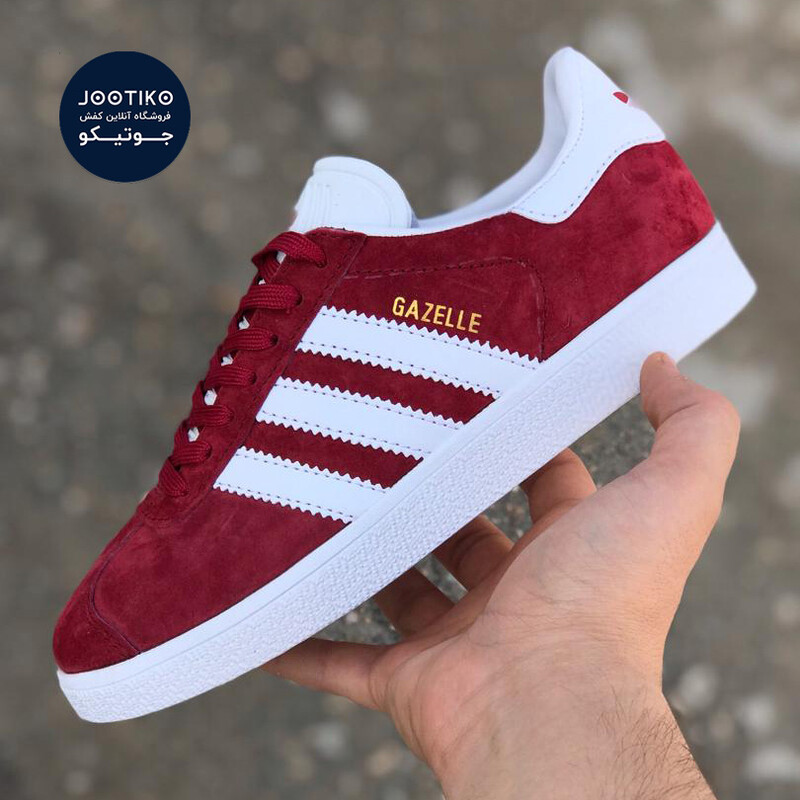 کفش آدیداس گزل adidas Gazelle Shoes زرشکی