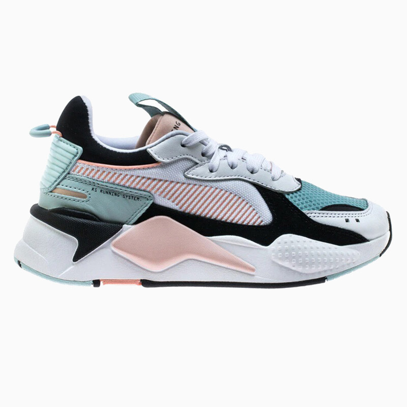 پوما آر اس ایکس Puma RS-X Reinvention White Pink Aqua زنانه