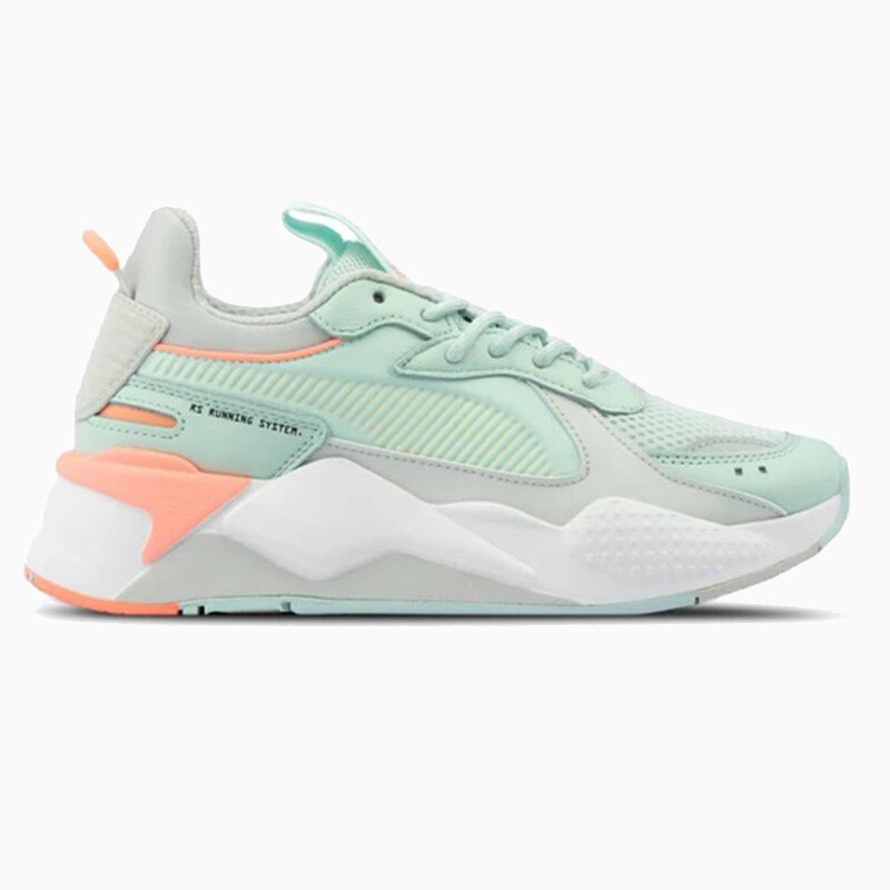 پوما آر اس ایکس Puma RS-X Tracks Fair Aqua/Glacier Gray زنانه