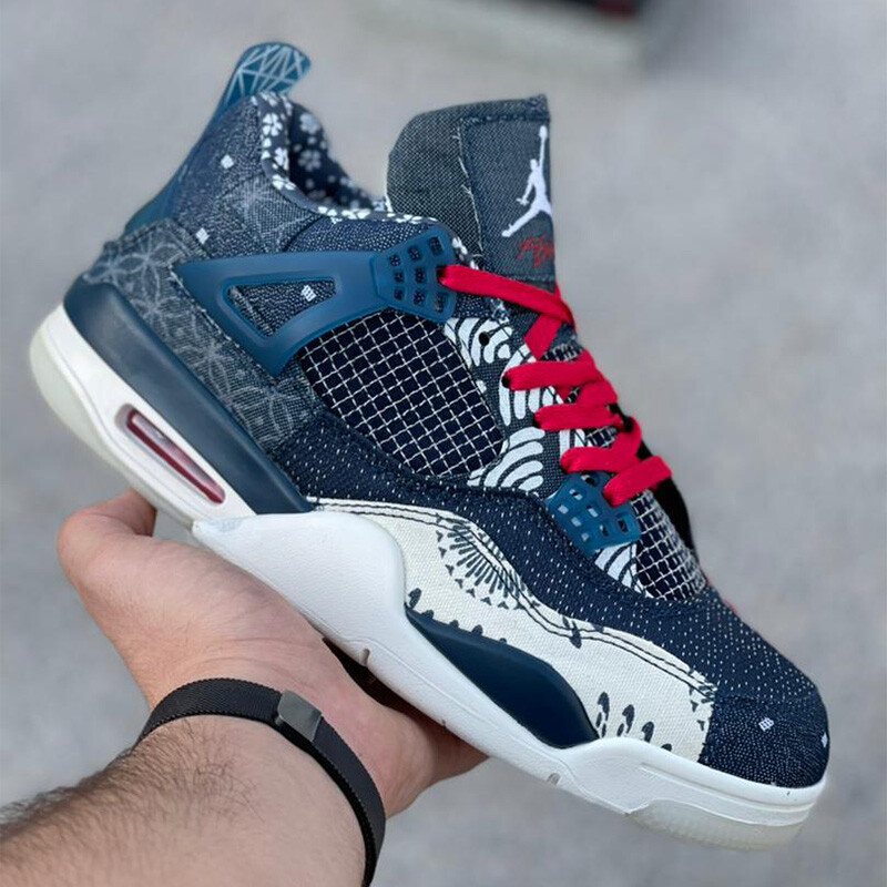 نایک جردن 4 رترو ساشیکو Jordan 4 Retro SE Sashiko