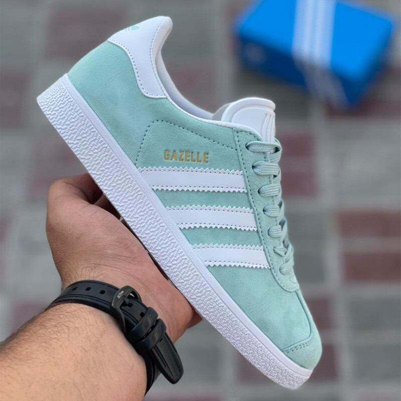 کفش آدیداس گزل adidas Gazelle سبز کم رنگ