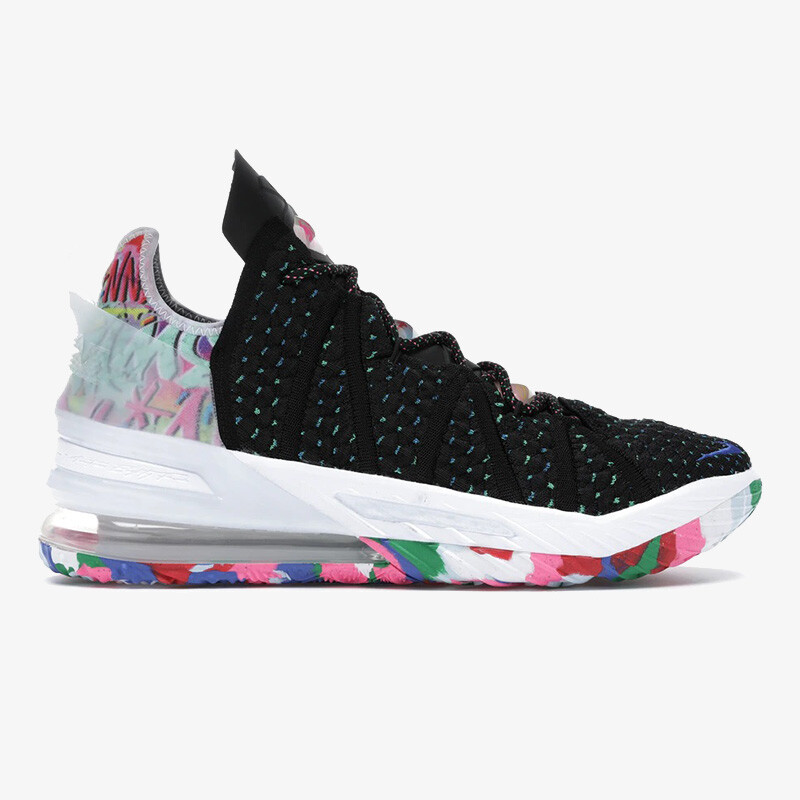 کفش بسکتبال مردانه نایک لبرون Nike LeBron 18 Multicolor