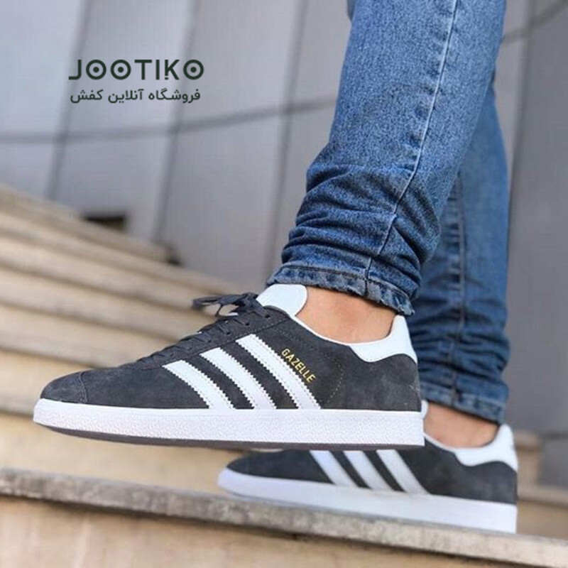 کفش آدیداس گزل adidas Gazelle Shoes خاکستری