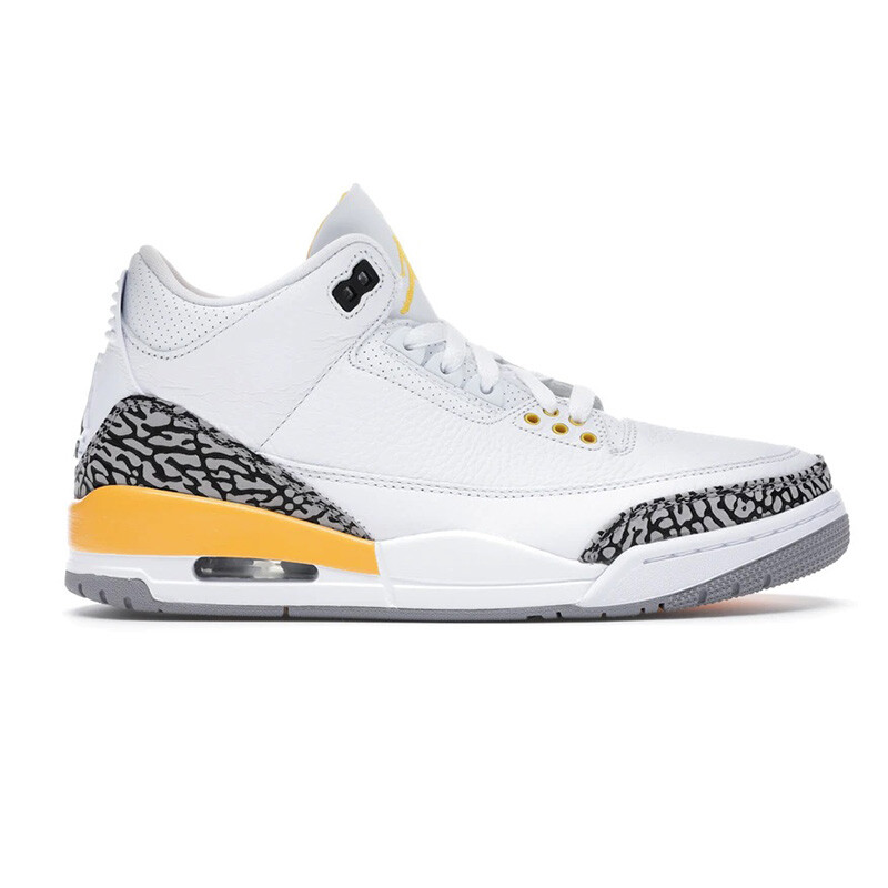 ایر جردن 3 رترو لیزر اورنج Jordan 3 Retro Laser Orange