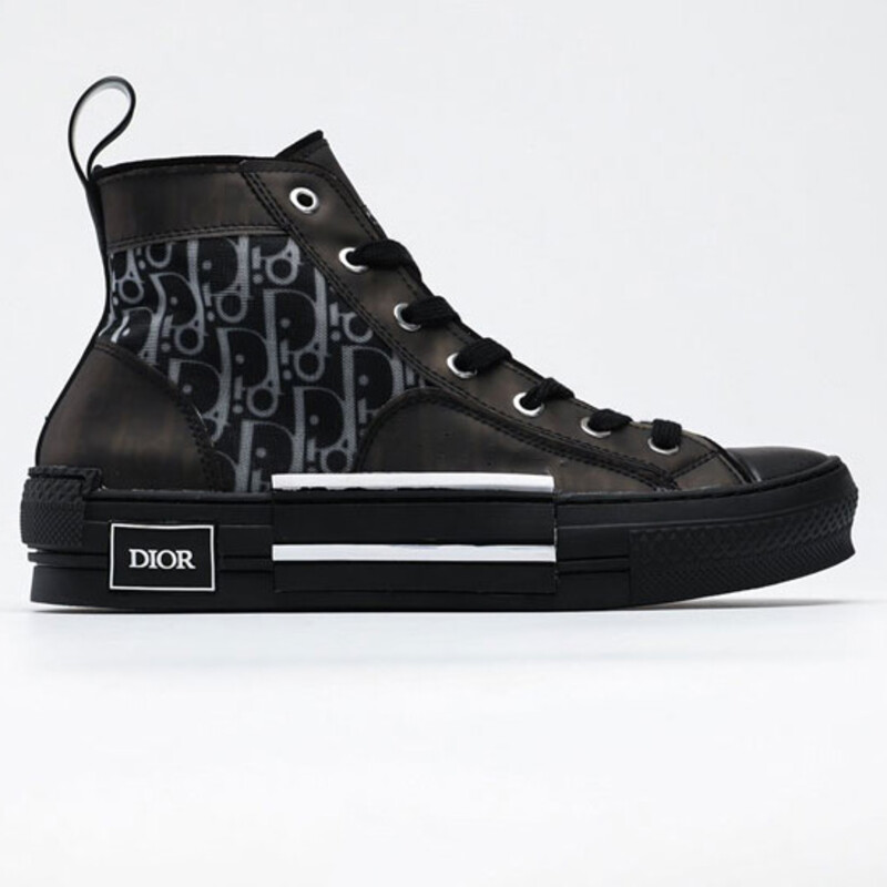 دیور ساقدار آبلیک مشکی Dior Oblique High