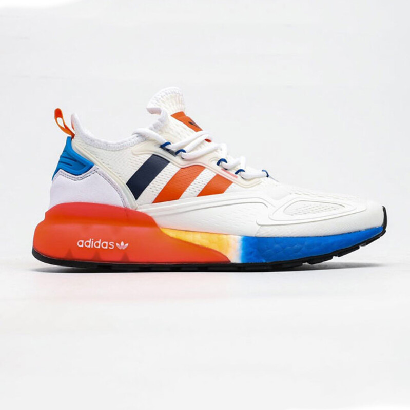 آدیداس زد ایکس 2k بوست Adidas zx 2k Boost سفید نارنجی
