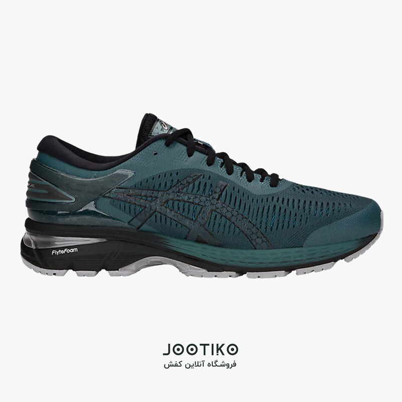 کفش مردانه اسیکس ژل کایانو Asics Gel Kayano 25 سبز اقیانوسی