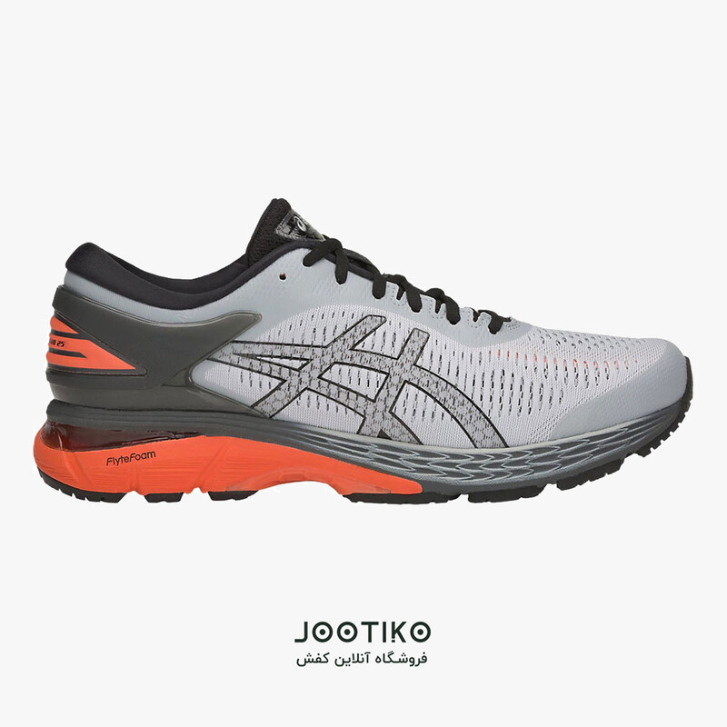 کفش مردانه اسیکس ژل کایانو Asics Gel Kayano 25 طوسی نارنجی