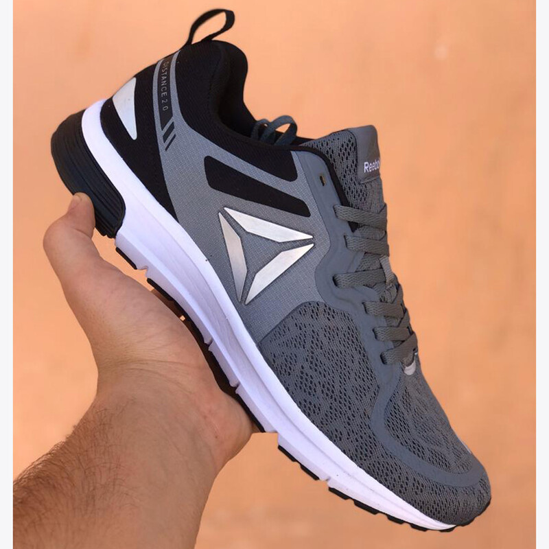 کفش دویدن مردانه ریباک دیستنس Distance 2.0 Gray