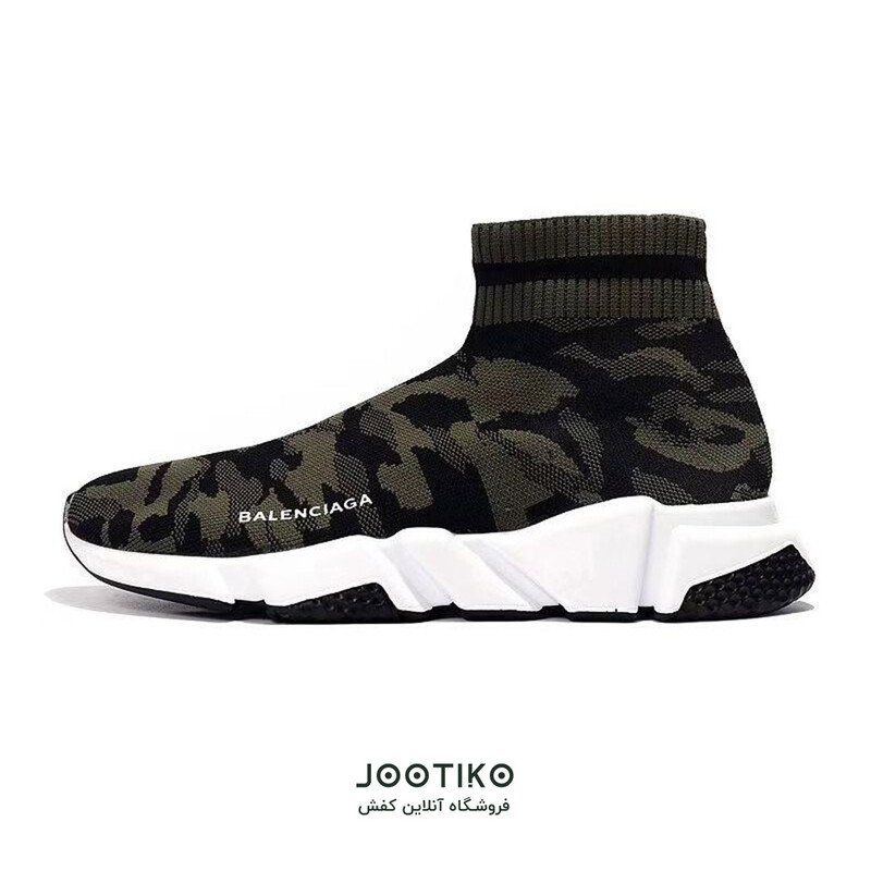 کتانی بالنسیاگا Balenciaga جورابی ارتشی