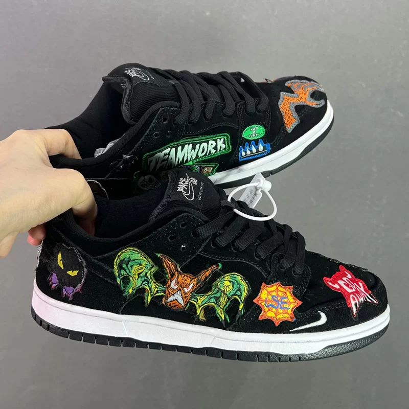 نایک اس بی دانک پرو نک فیس Nike SB Dunk Low Pro QS Neckface