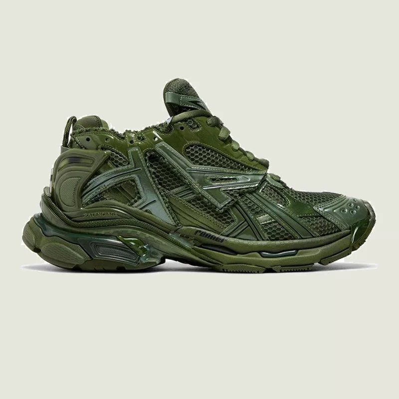 بالنسیاگا رانر Balenciaga Runner Leather Free Khaki