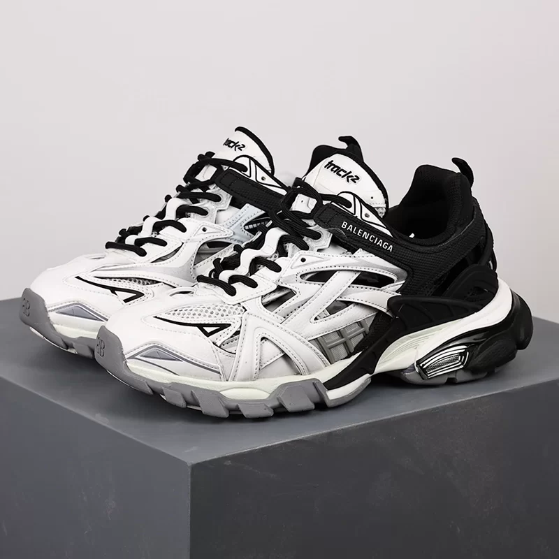 بالنسیاگا ترک Balenciaga Track.2 Black White مشکی سفید