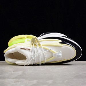 بالمین یونیکورن Balmain Unicorn Low-Top White Yellow سفید زرد