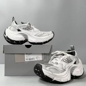 بالنسیاگا تن ایکس ال ترینرز Balenciaga 10xl Trainers in White/black/gris