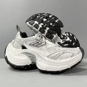 بالنسیاگا تن ایکس ال ترینرز Balenciaga 10xl Trainers in White/black/gris