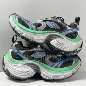 بالنسیاگا تن ایکس ال ترینرز Balenciaga 10xl Trainers in Black/Blue/Green
