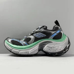 بالنسیاگا تن ایکس ال ترینرز Balenciaga 10xl Trainers in Black/Blue/Green