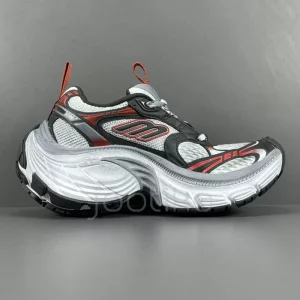 بالنسیاگا تن ایکس ال ترینرز Balenciaga 10xl Trainers in Grey/white/red