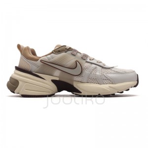 نایک وی تو کی ران Nike V2K Run Light Orewood Brown کرم قهوه ای