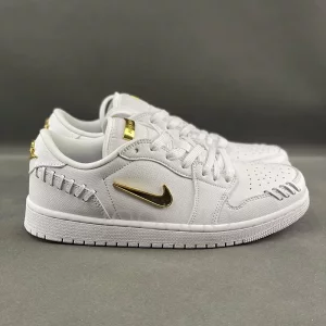 ایر جردن وان لو Jordan 1 Low Method of Make Sail Metallic Gold