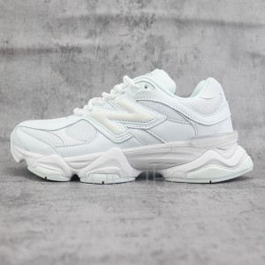 کفش نیوبالانس New Balance 9060 Triple White سفید تمام