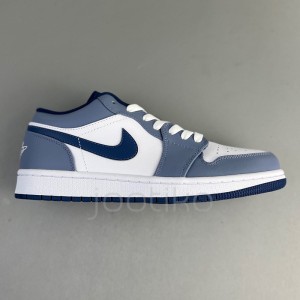 نایک جردن وان Jordan 1 Low Slate Blue Navy