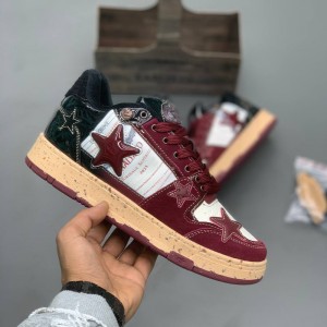 کفش کالیکستو KAALIXTO Skateboarding Low Red Wine شراب قرمز