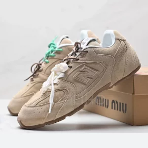کفش نیوبالانس میو میو زنانه New Balance 530 SL Miu Miu White Women’s