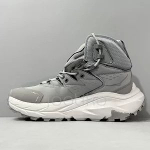 کفش کوهنوردی هوکا گورتکس Hoka Kaha 2 High GTX سبز زیتونی / زرد
