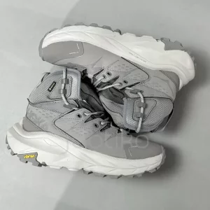 کفش کوهنوردی هوکا گورتکس Hoka Kaha 2 High GTX سبز زیتونی / زرد