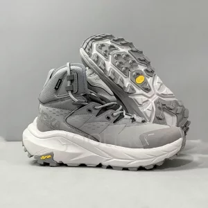 کفش کوهنوردی هوکا گورتکس Hoka Kaha 2 High GTX سبز زیتونی / زرد
