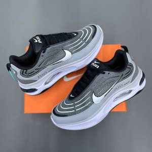 کفش نایک ایرزوم ایرمکس خاکستری روشن سفید Nike Air Zoom Air Max