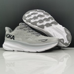 هوکا کلیفتون 9 خاکستری Hoka Clifton 9 Harbor Mist