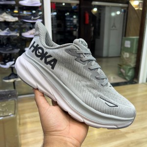 هوکا کلیفتون 9 خاکستری Hoka Clifton 9 Harbor Mist